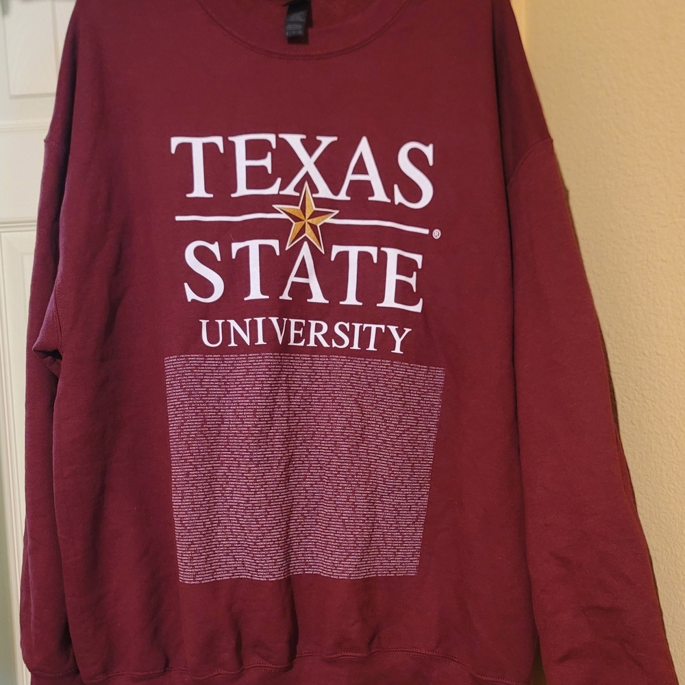Maroon Crewneck Sweatshirt